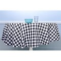 Home Maison Home Maison UMID 15969D=12 Tablecloth For Home  Kitchen  Décor - Buffalo Plaid Gingham Checkered - 54x54 - Navy Blue UMID 15969D=12